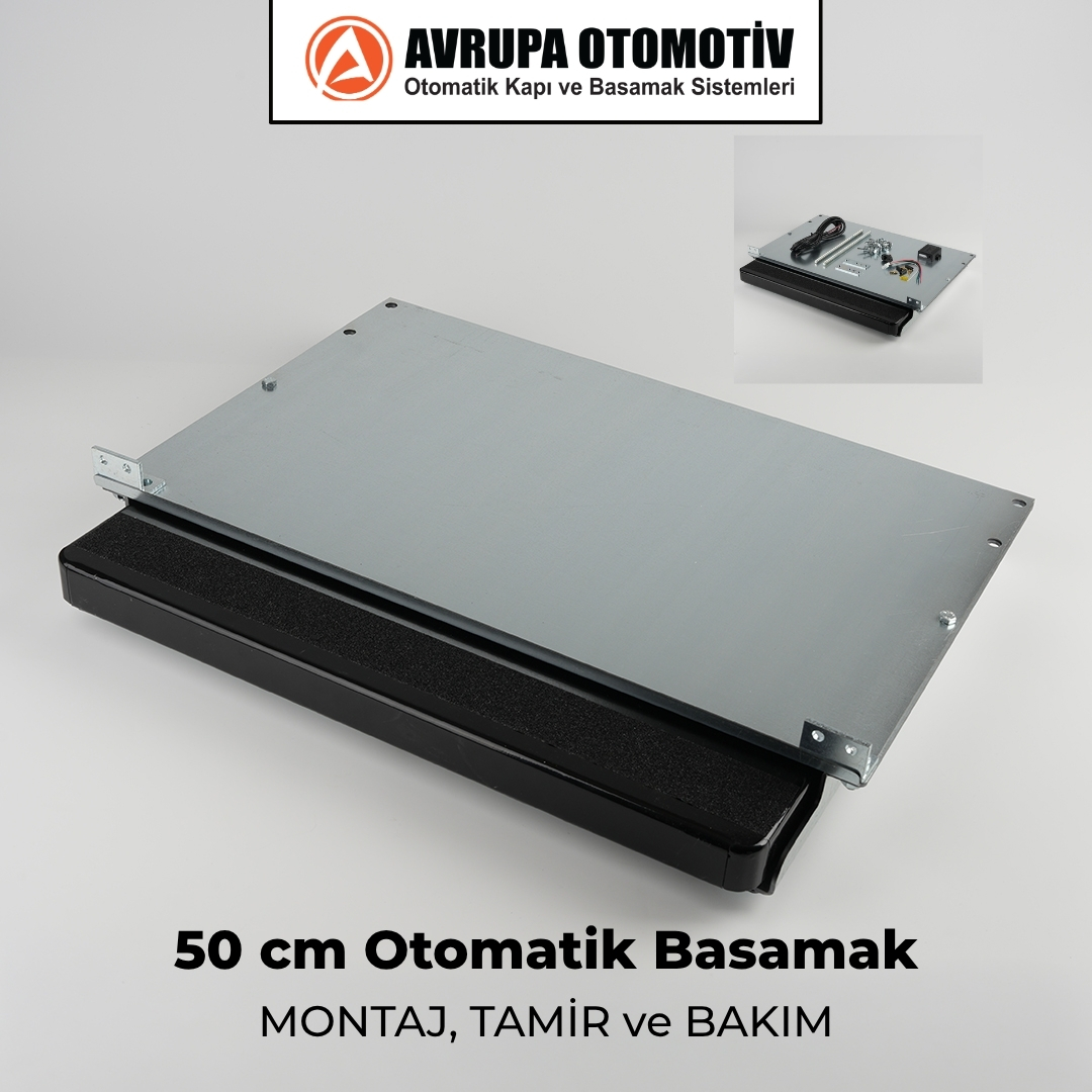 50 Cm Otomatik Kayar Basamak